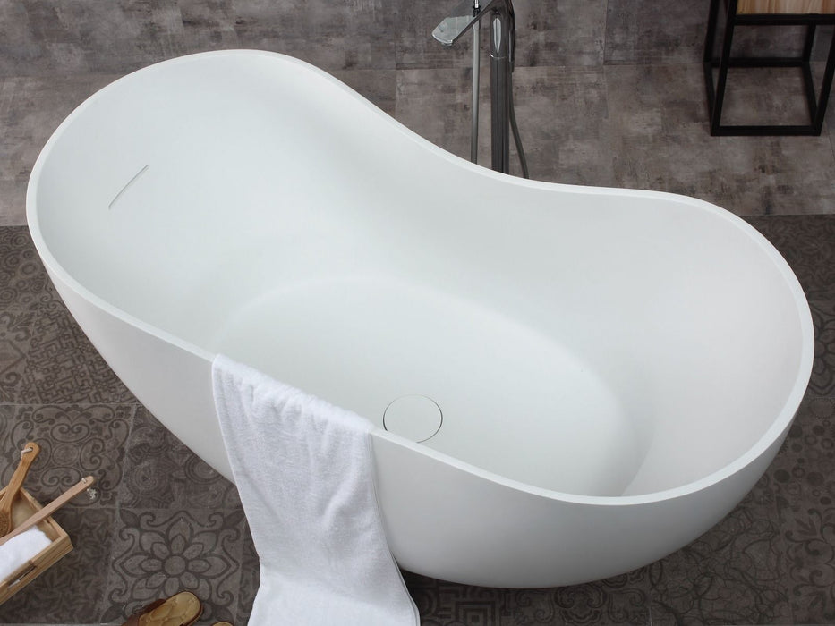 ALFI AB9949 | 66" White Soaking Bathtub