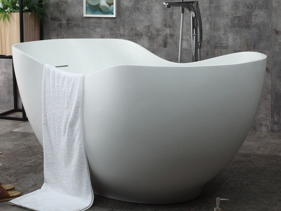 ALFI AB9949 | 66" White Soaking Bathtub