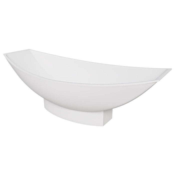 ALFI AB9991 | 71"  White Matte Freestanding Hammock Style Bathtub