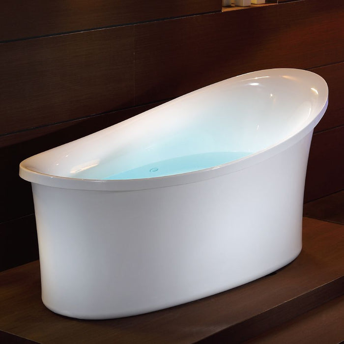 EAGO AM1800 | 6 ft White Free Standing Air Bubble Bathtub