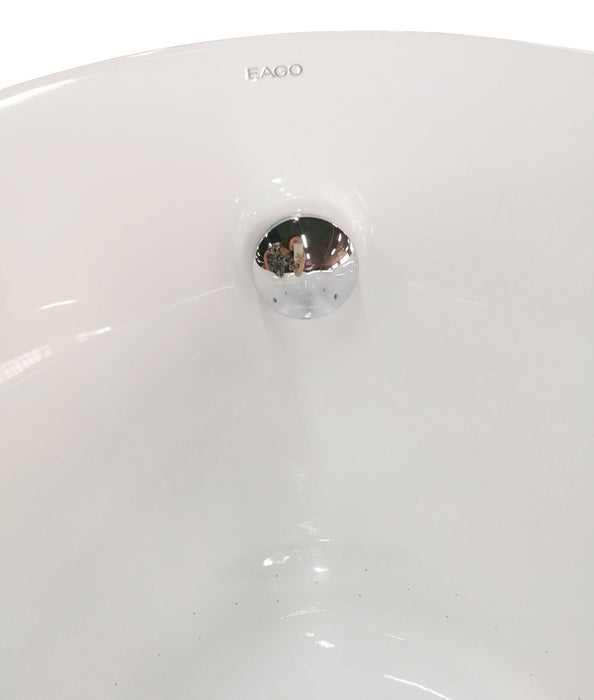 EAGO AM2140 | 6 ft White Free Standing Air Bubble Bathtub