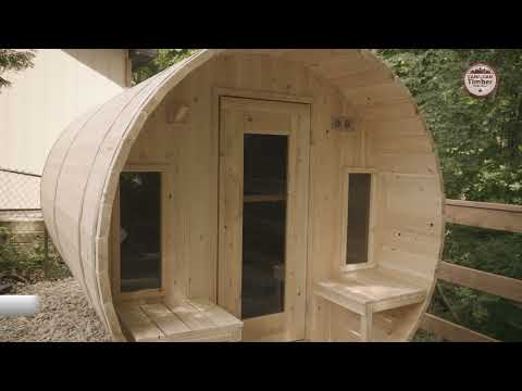 Dundalk CT Tranquility Barrel Sauna | CTC2345E