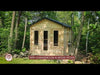 Dundalk CT Georgian Cabin Sauna with Changeroom | CTC88CE