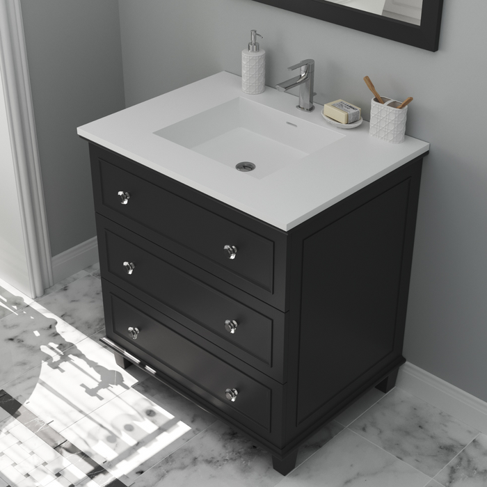 LUNA 30” | Single Bathroom Vanity Set