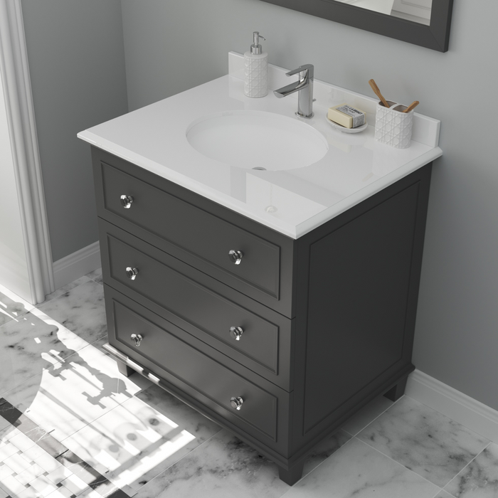 LUNA 30” | Single Bathroom Vanity Set