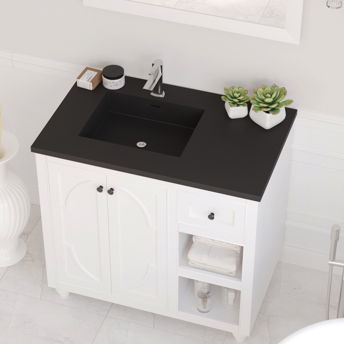 FOREVER 36" | VIVA Stone Solid Surface Countertop with Integrated Sink