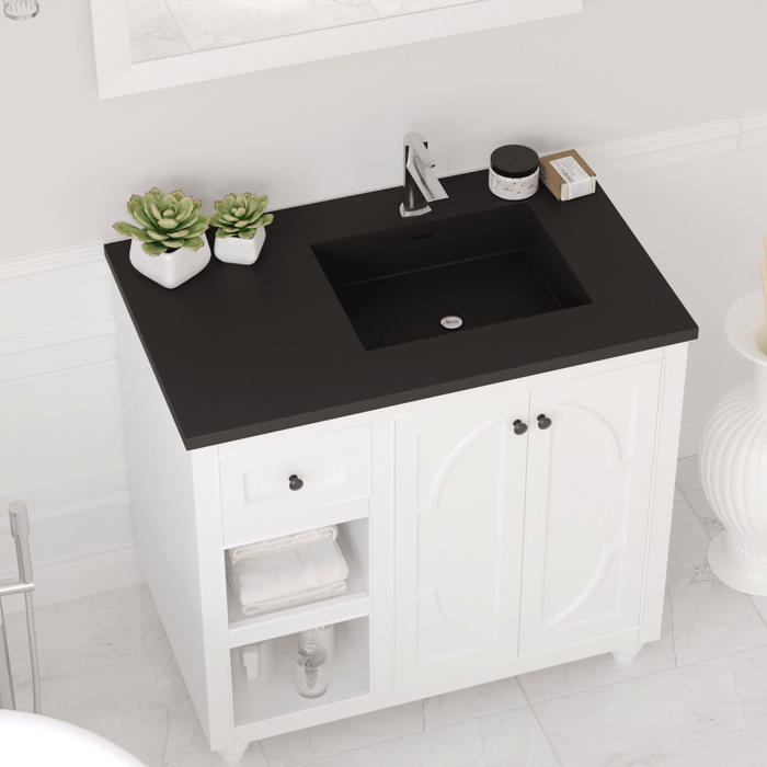 FOREVER 36" | VIVA Stone Solid Surface Countertop with Integrated Sink
