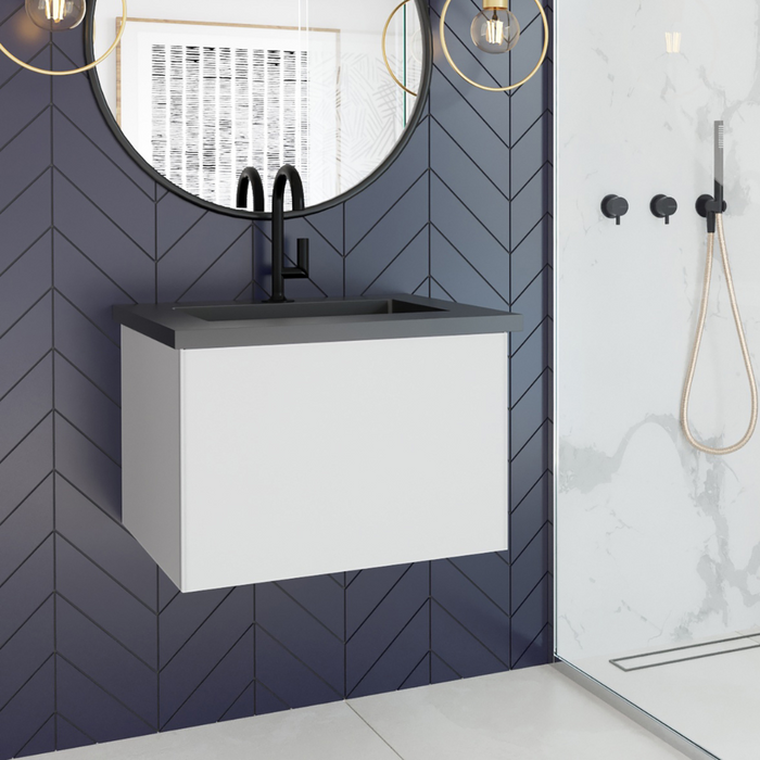 VITRI 24" | Wall Hung Single Bathroom Vanity Cabinet
