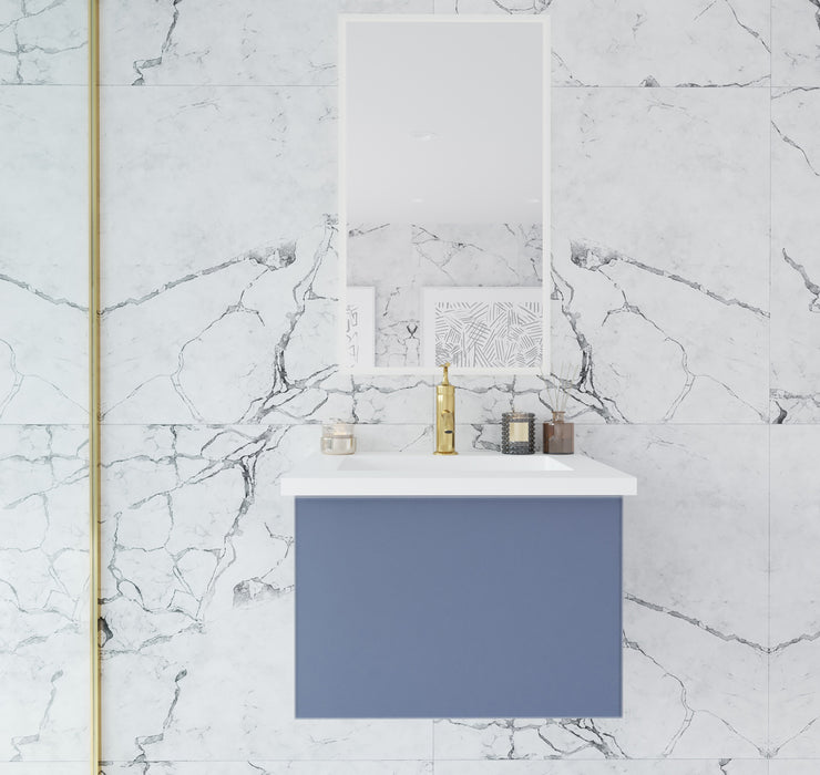 VITRI 24" | Wall Hung Single Bathroom Vanity Set