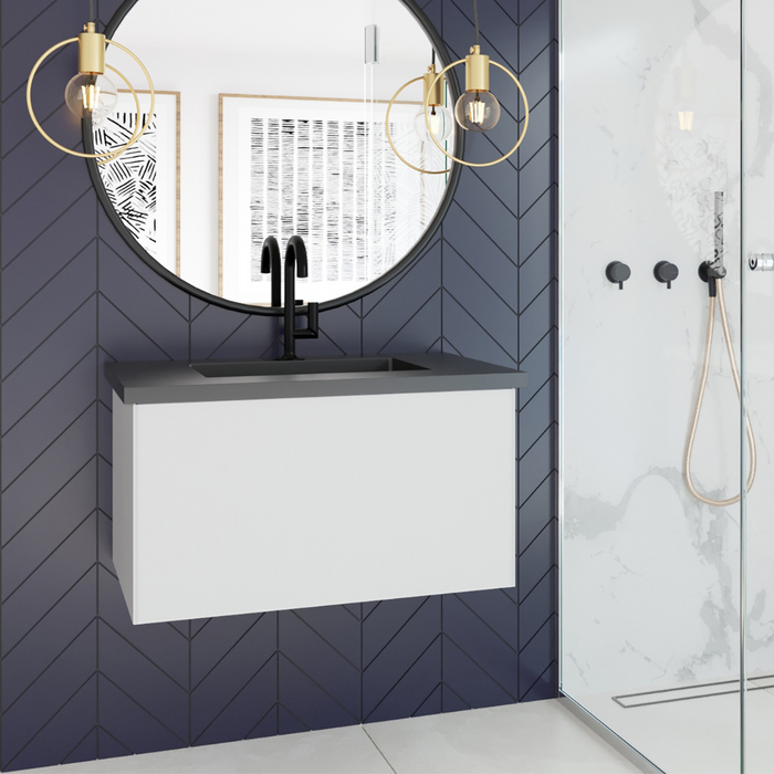 VITRI 30" | Wall Hung Single Bathroom Vanity Cabinet
