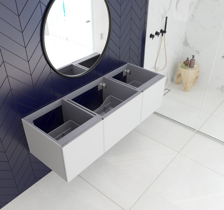 VITRI 60" | Wall Hung Single Bathroom Vanity Cabinet