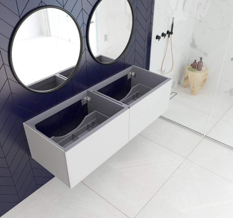 VITRI 60" | Wall Hung Double Bathroom Vanity Cabinet