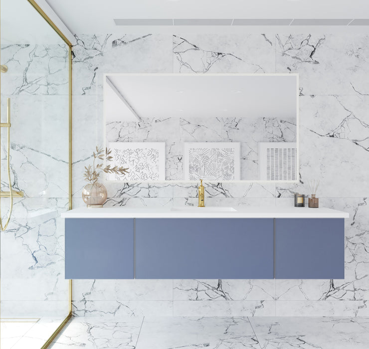 VITRI 72" | Wall Hung Single Bathroom Vanity Set