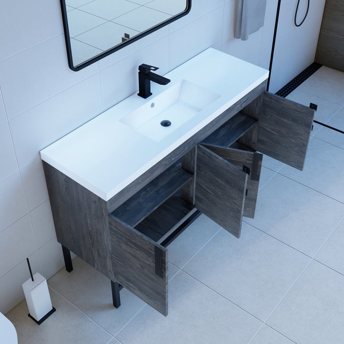 SALENTO 60" | Single Bathroom Vanity Set